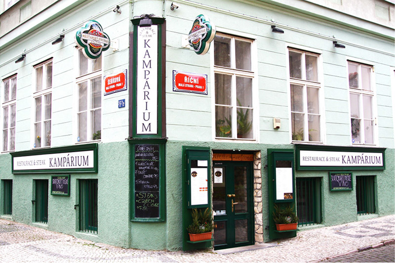 Restaurace Steak Kampárium Praha